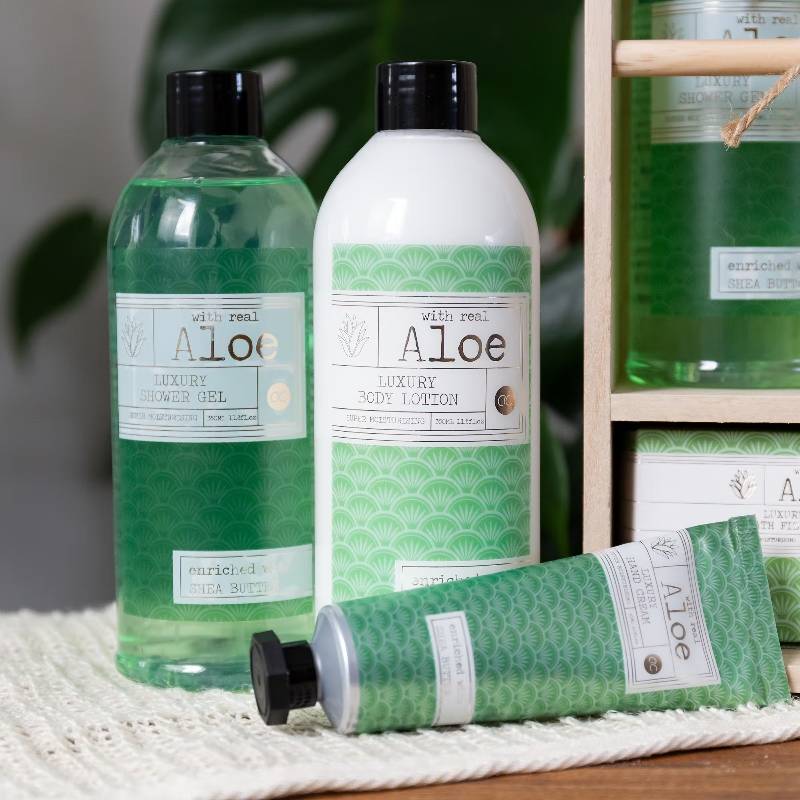 Aloe Vera Premium Bath Set