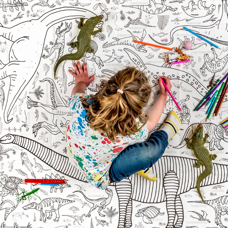 Giant Dinosaurs Poster