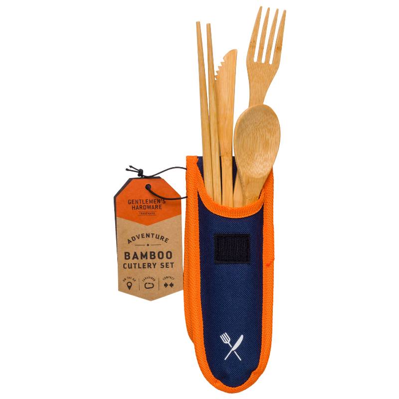 Travel Bamboo Cutlery Set