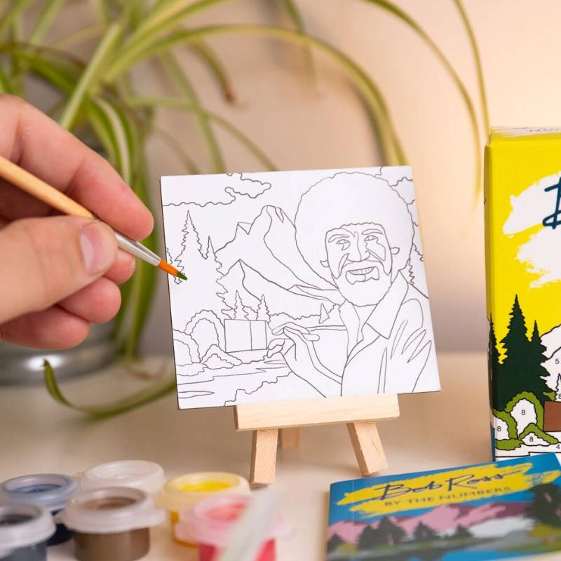 Bob Ross By The Numbers Mini Kit
