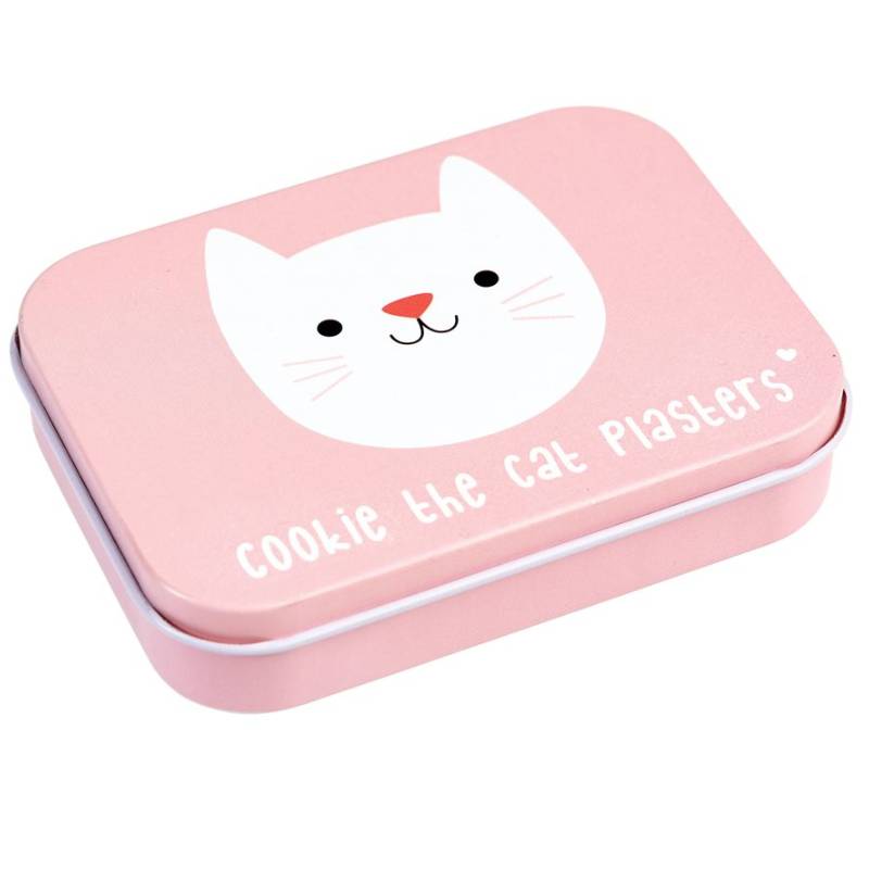 Cookie The Cat Plasters In A Tin