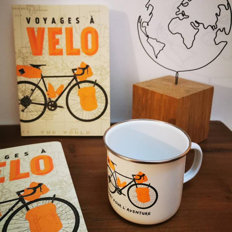 Enamel Mug Bike Tour