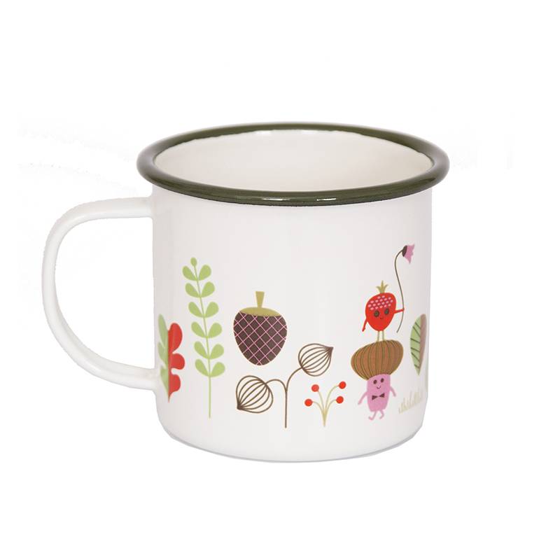 Enamel Mug Forest Habitants