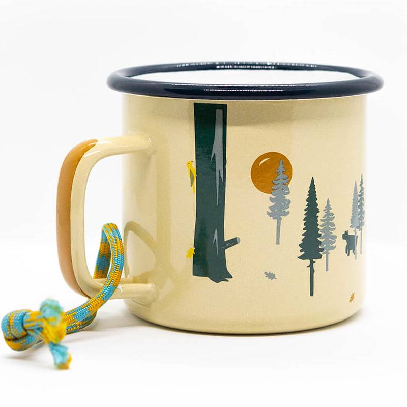 Wild & Free Enamel Mug