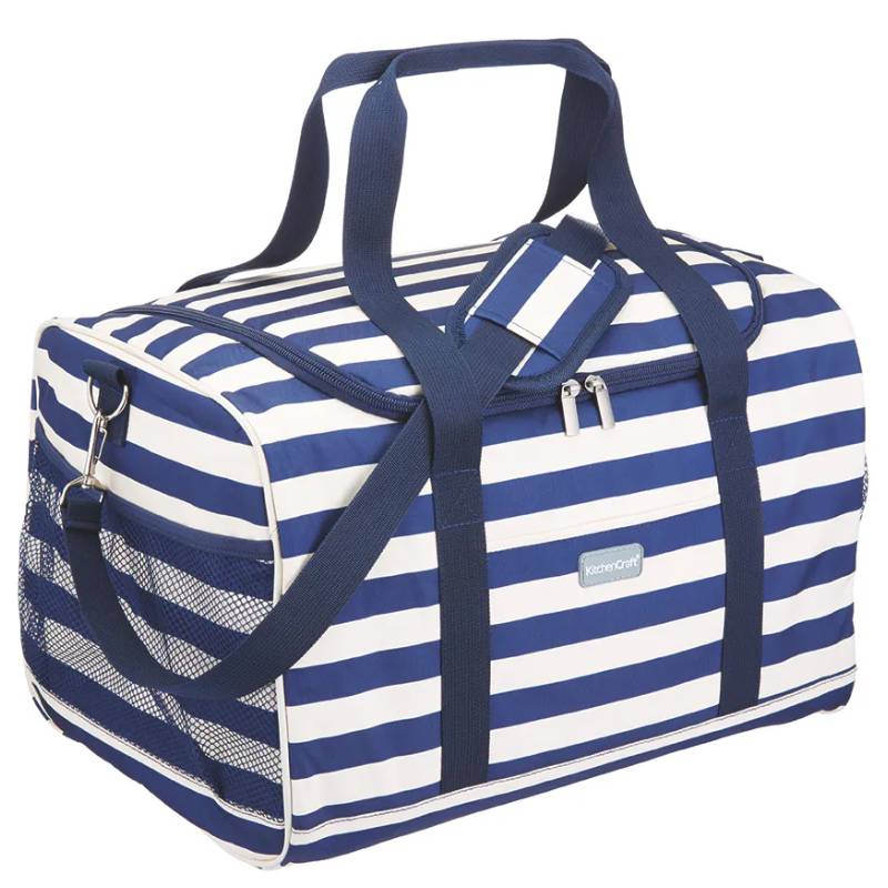 Nautical-Striped Family Cool Bag
