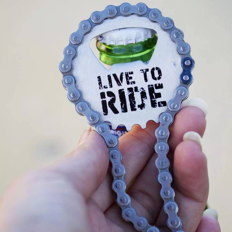 Bike Chain Bottle Opener