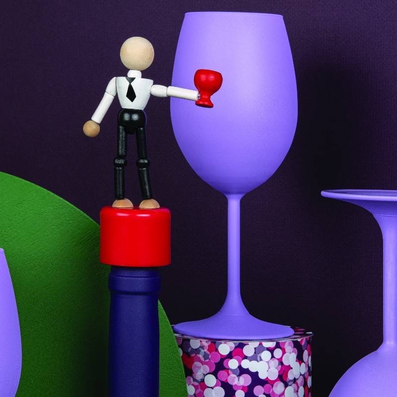 Wasted Bottle Stopper