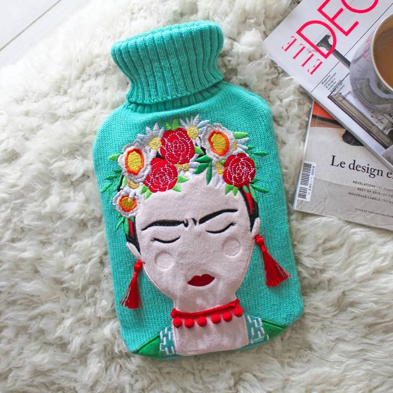 Frida Kahlo Hot Water Bottle
