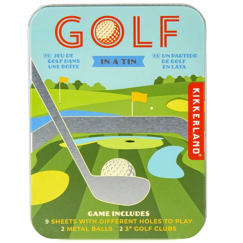 Golf in a tin