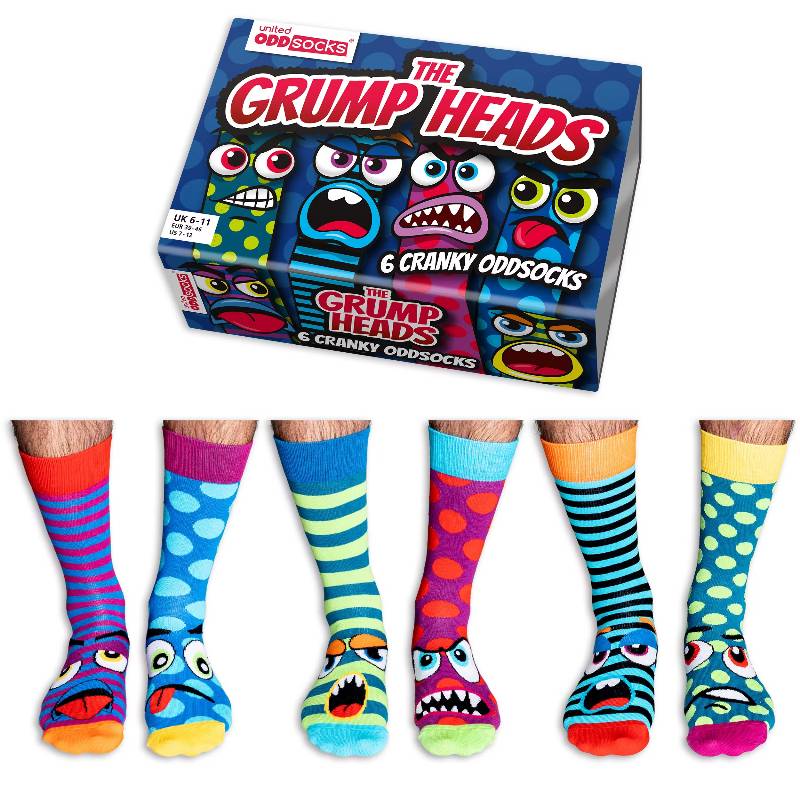 Set Cadeau de Chaussettes Grumpy Heads