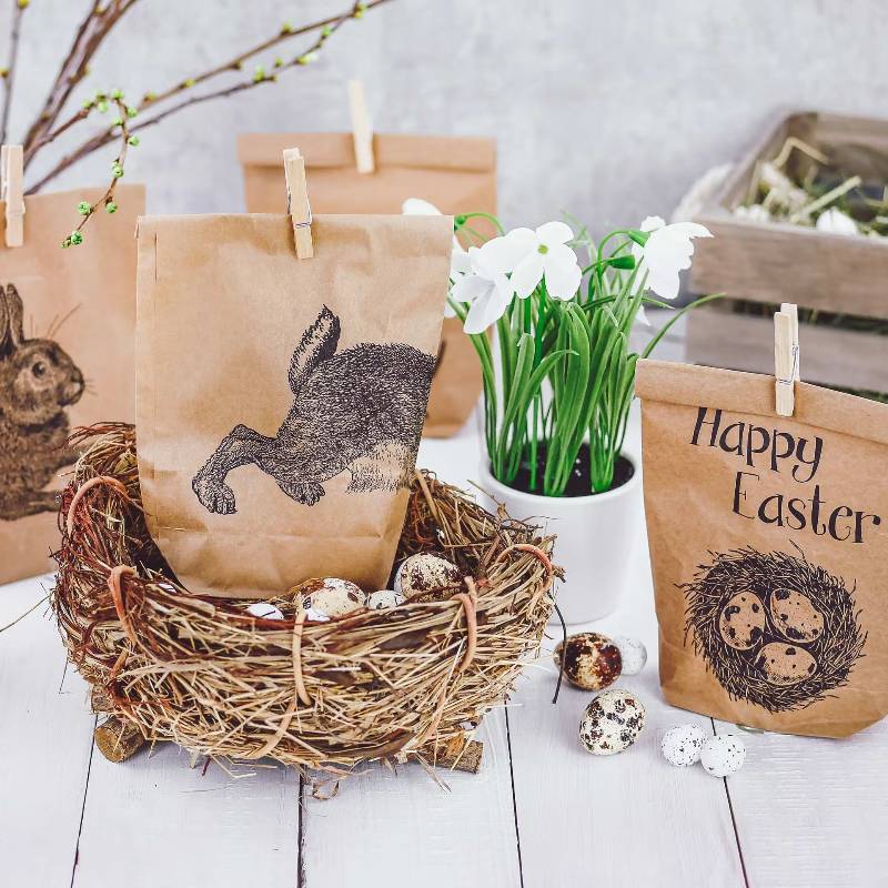 Happy Easter Gift Bags Set
