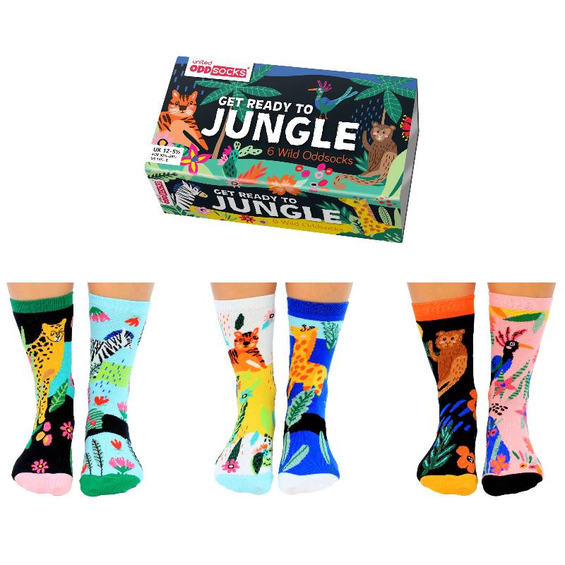 Get Ready To Jungle Socks Gift Set