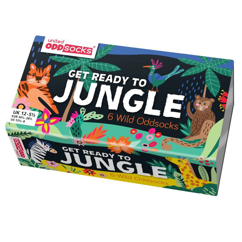 Get Ready To Jungle Socks Gift Set