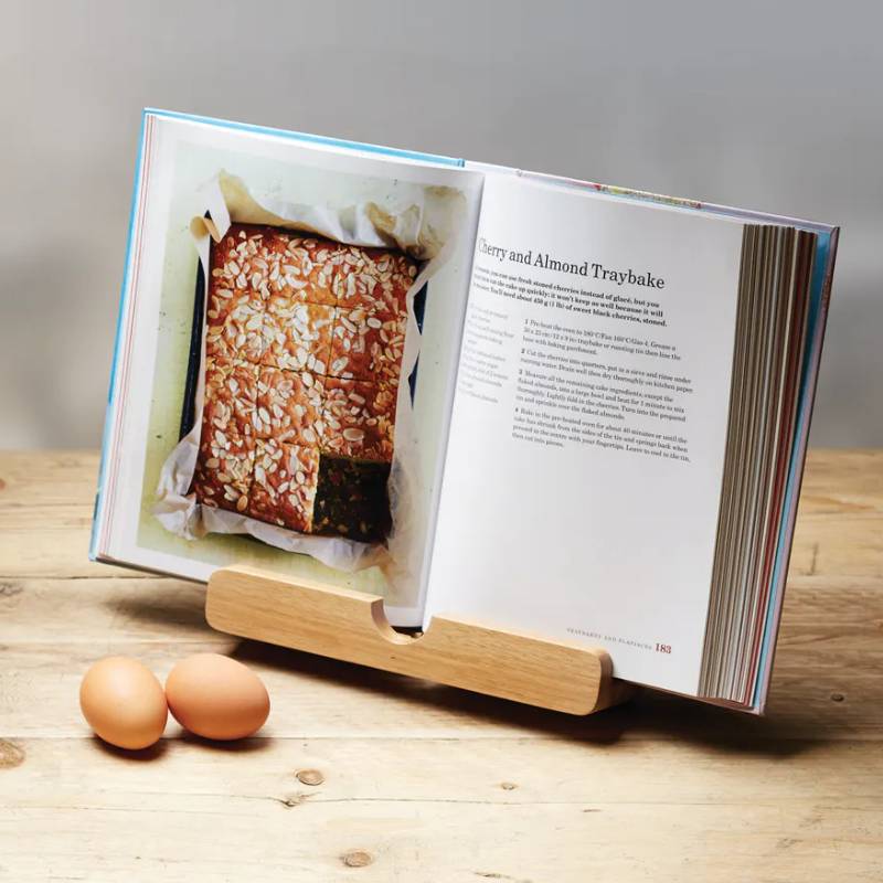 Acacia Wood Cookbook & Tablet Stand