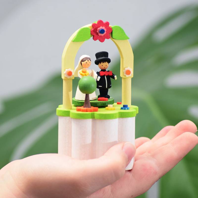 Music Box Bride and Groom
