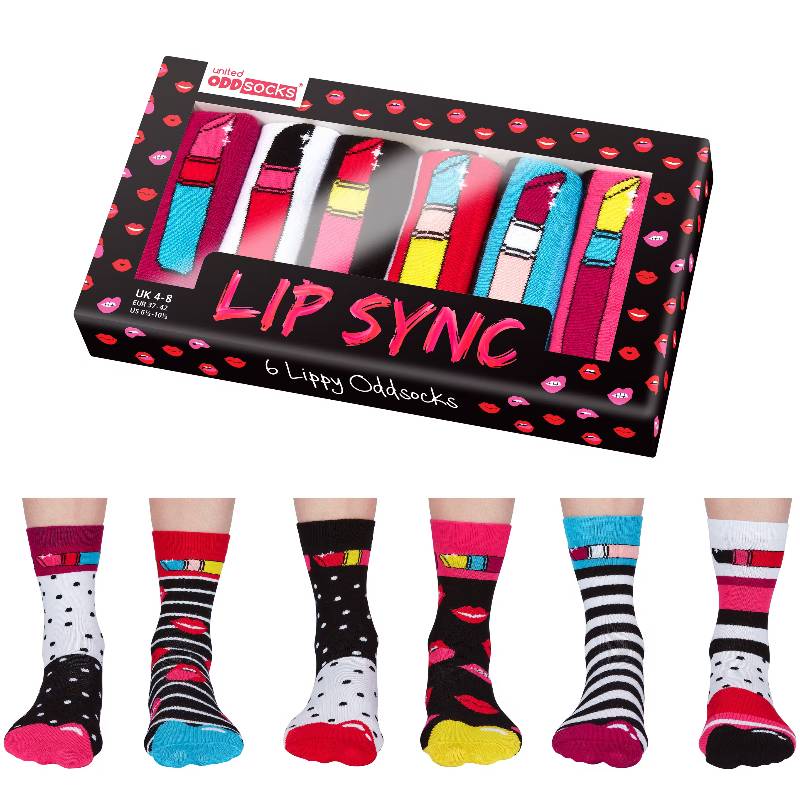 Lip Sync Socken-Geschenkset