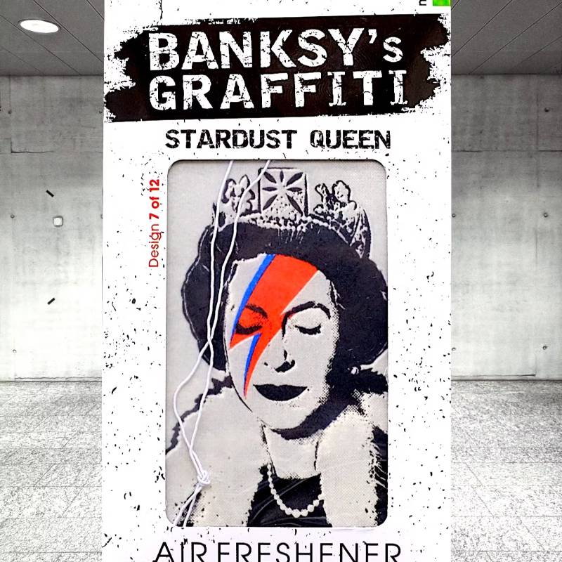 Banksy's Star Dust Queen Lufterfrischer