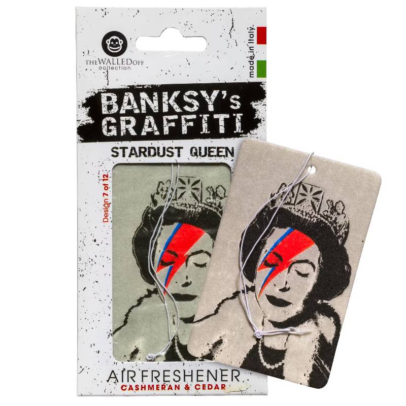 Dsodorisant pour Voiture Banksy Star Dust Queen