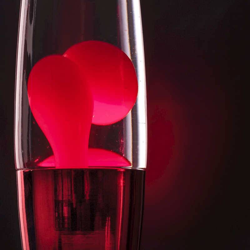 Lampe  Lave Lumo Rouge