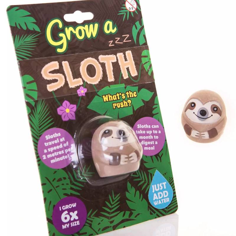 Grow a Sloth Toy