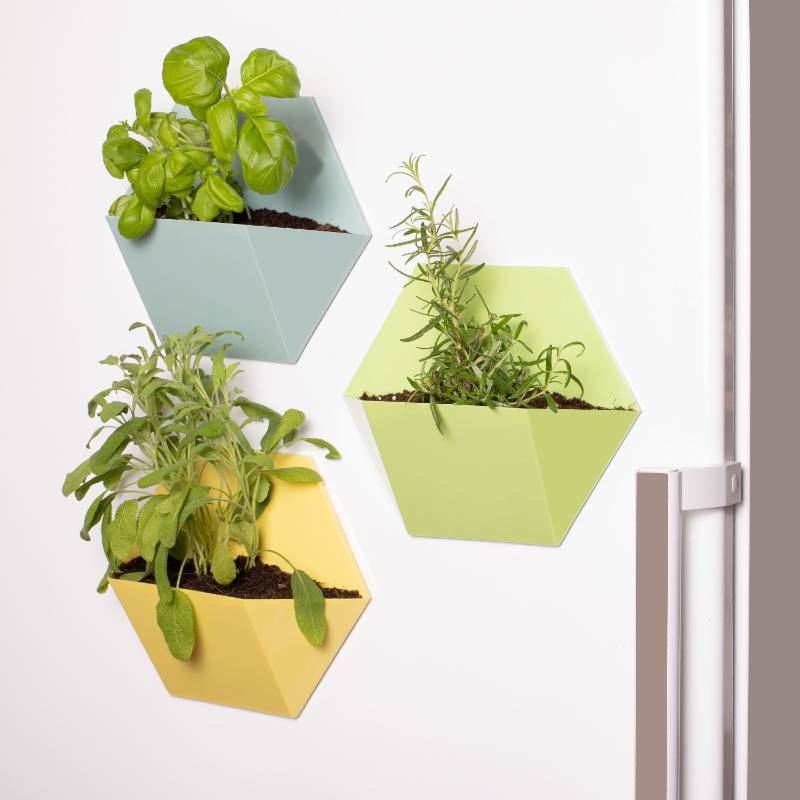 Magnetic Plant Pots