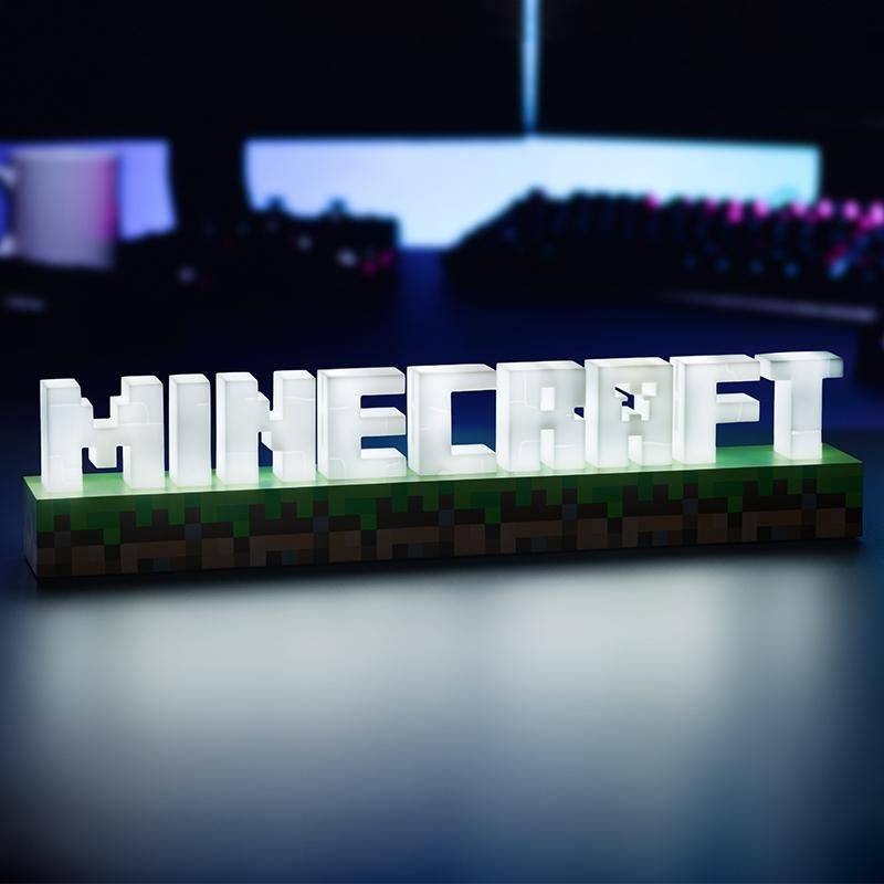 Lampada Logo Minecraft