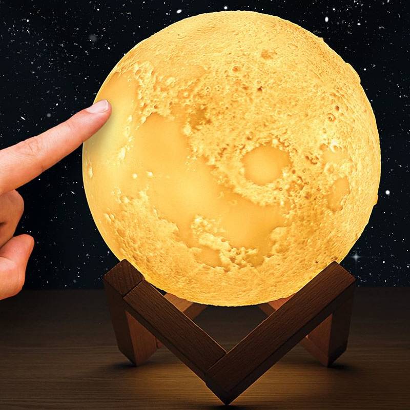 Colour-Changing Moon Lamp