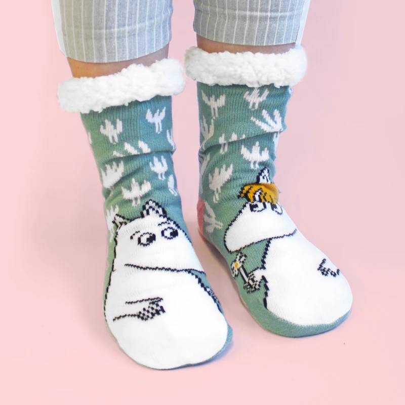 Mumins Snorkfrulein Kuschelsocken