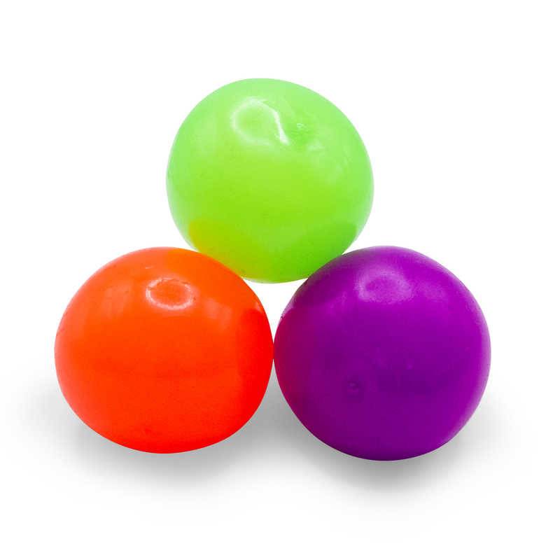 Neon Squish Ball 3-er Set