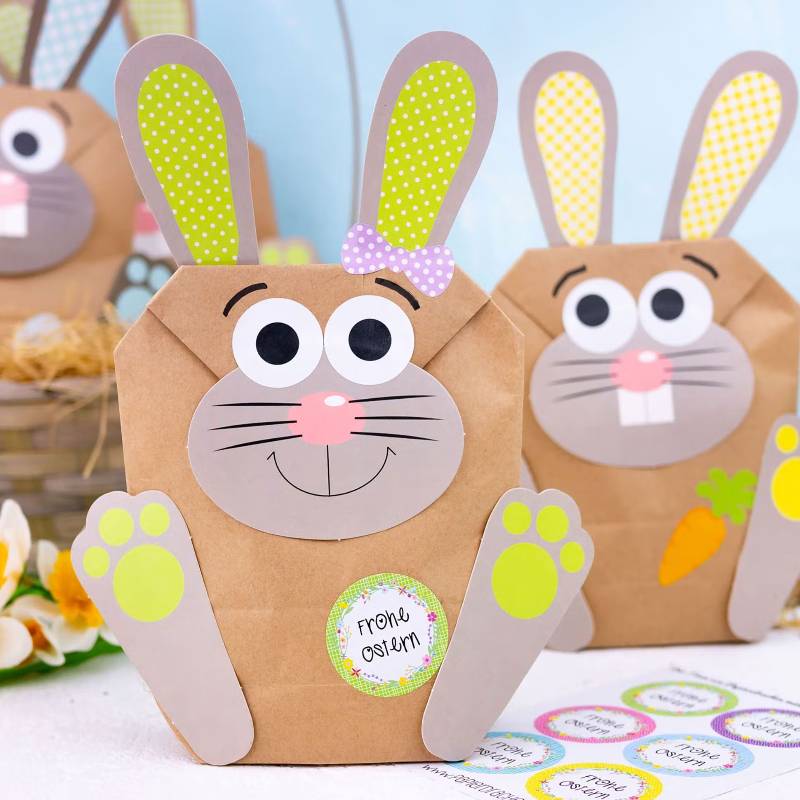 DIY Easter Bunny Gift Bags