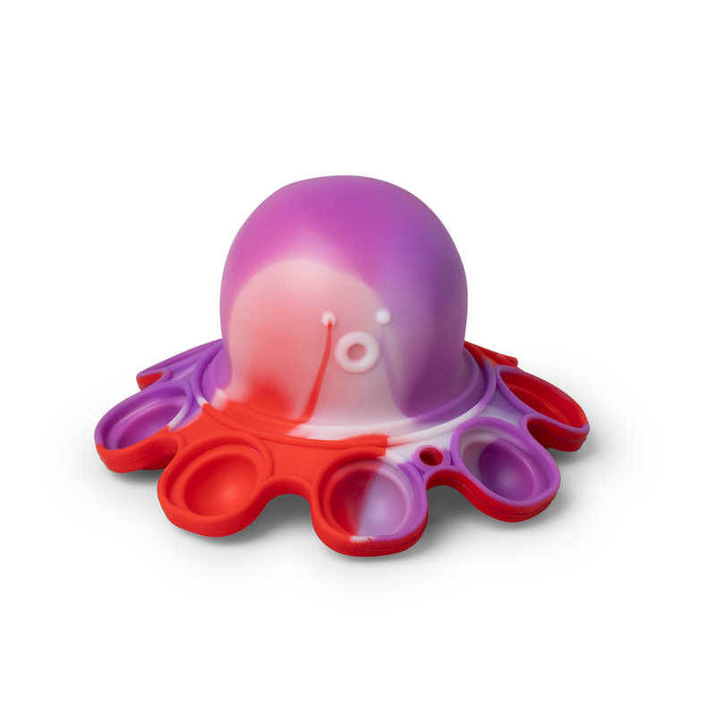 Push Popper Flip Octopus