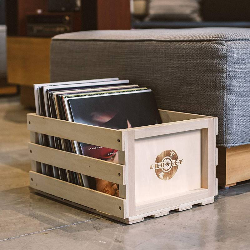 Record Storage Crate
