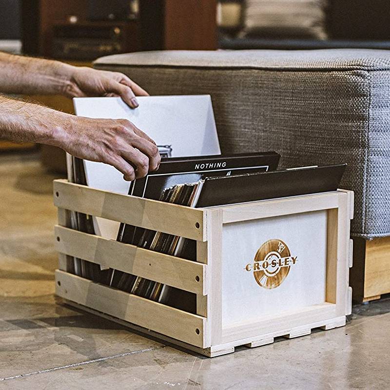 Record Storage Crate