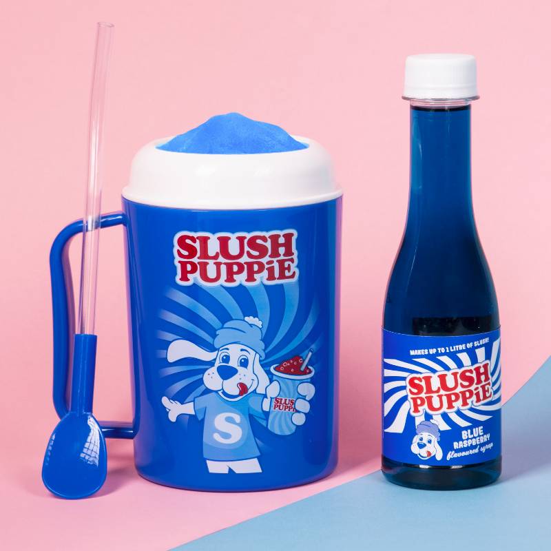 Slush Puppie Making Cup & Blue Raspberry Set