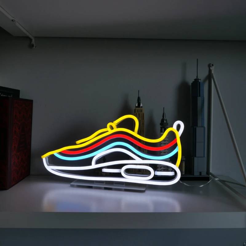 Lampada a LED Insegna al Neon Sneaker