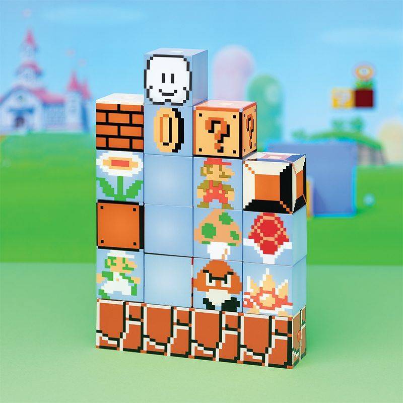 Super Mario Bros Block-Lampe