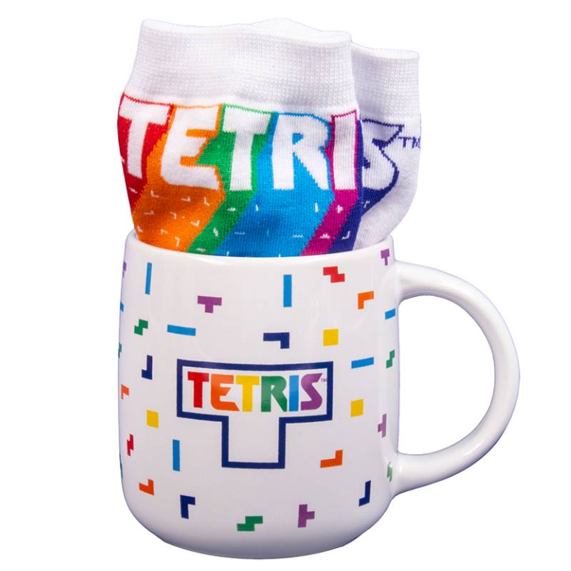 Set de Tasses et de Chaussettes Tetris