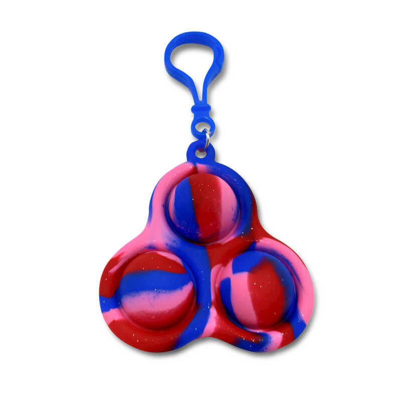 Triple Pop Key Chain