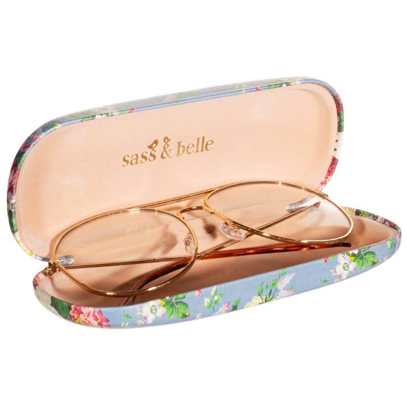 Vintage Rose Glasses Case