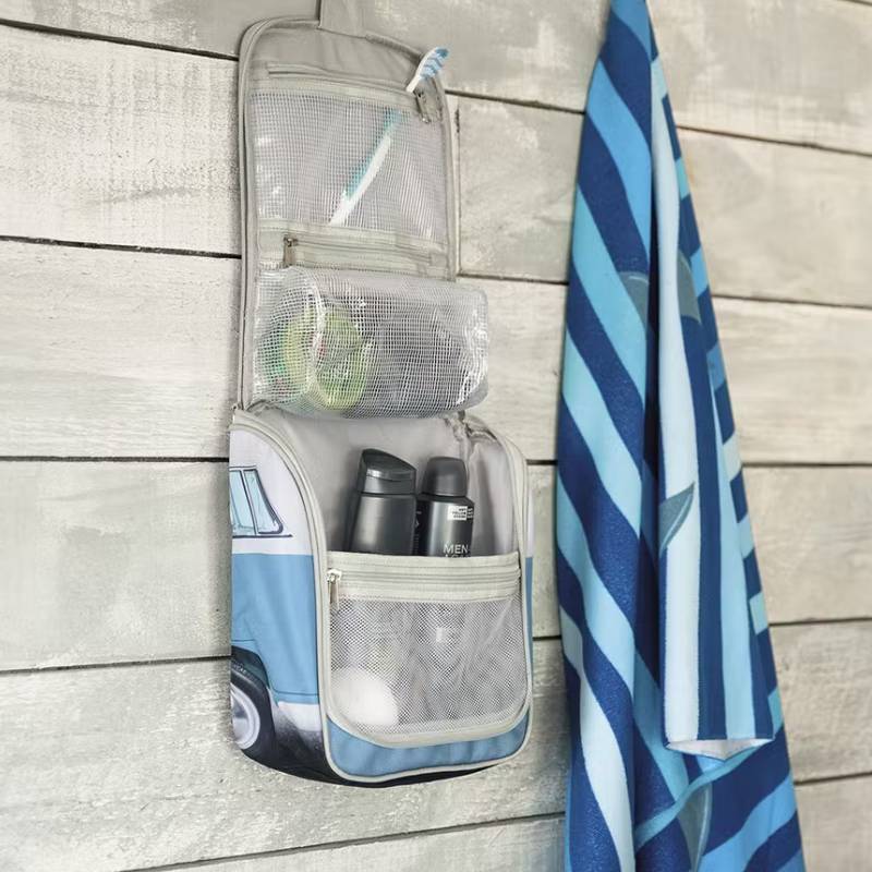 Beauty Case Camper VW T1 Bulli Blu