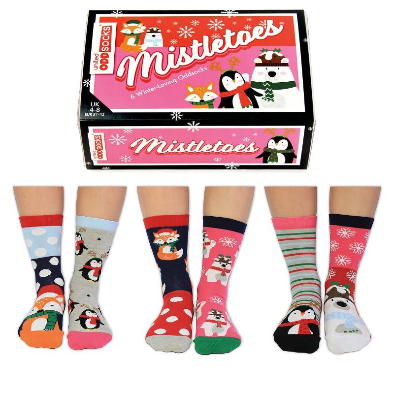 Set de Chaussettes de Nol Mistletoes