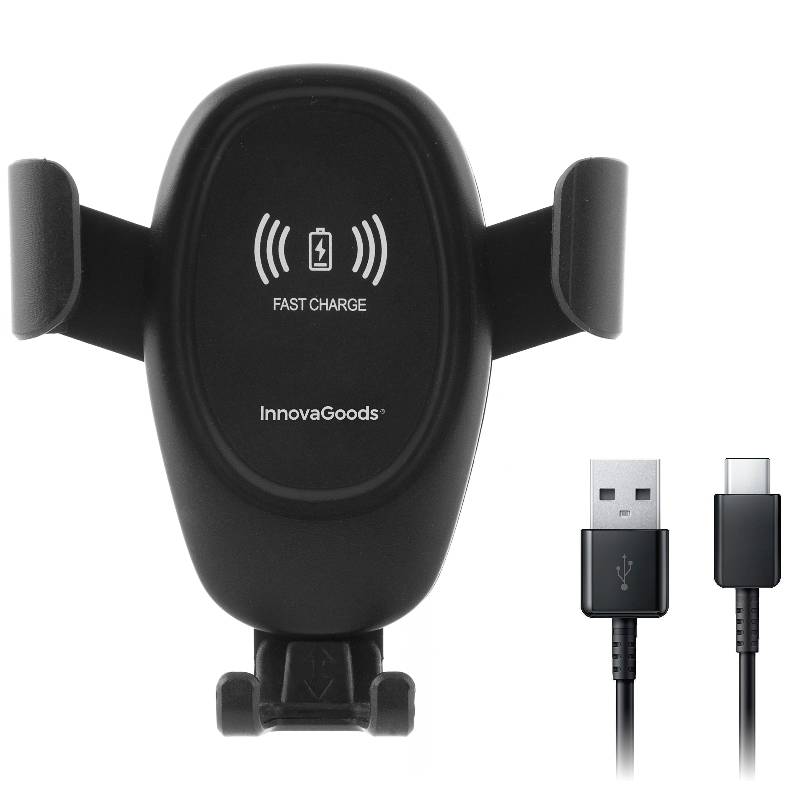 Supporto per Smartphone con Caricabatterie Wireless