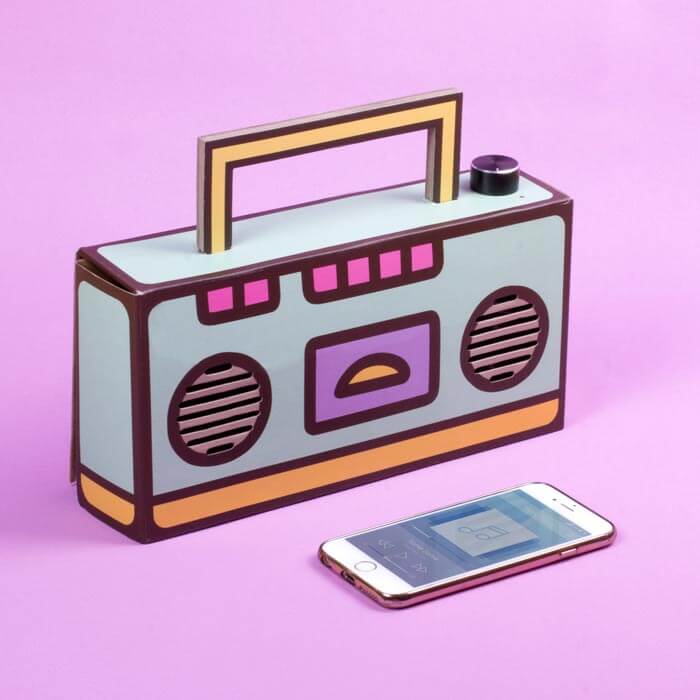 Pusheen Boombox zum Selberbauen