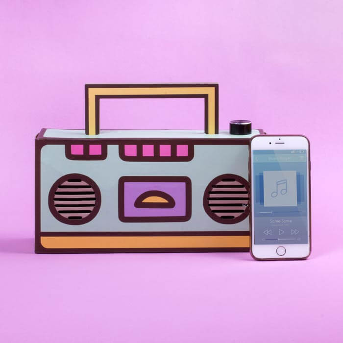 Pusheen Boombox zum Selberbauen