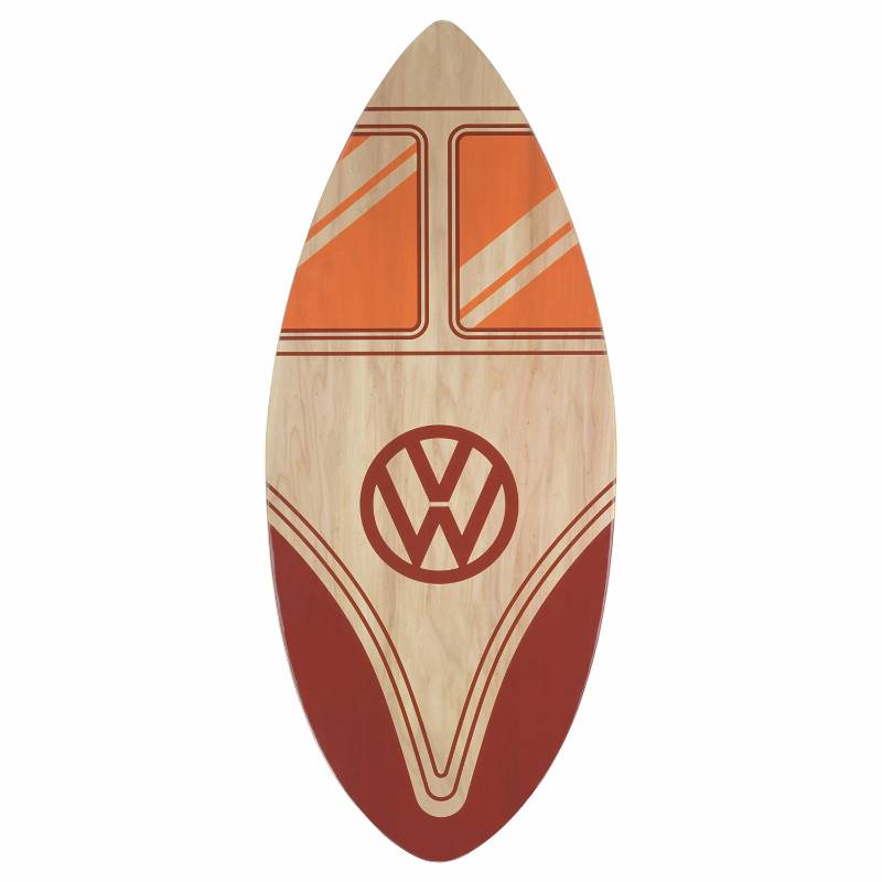 VW Campervan Skimboard Red