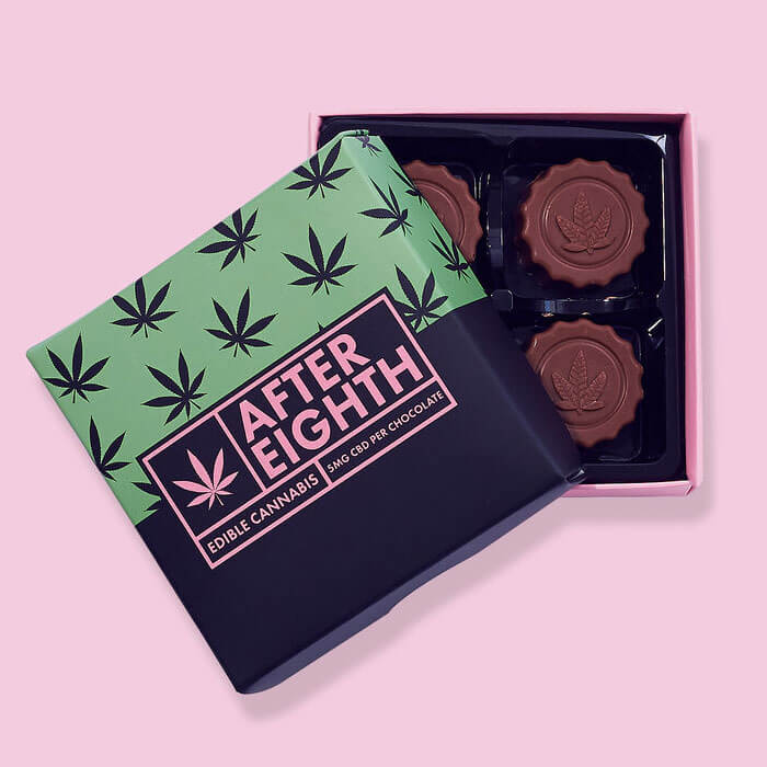 Chocolats au Cannabis After Eight