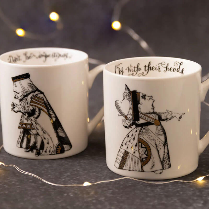 Alice In Wonderland Set of 2 His And Hers Mugs