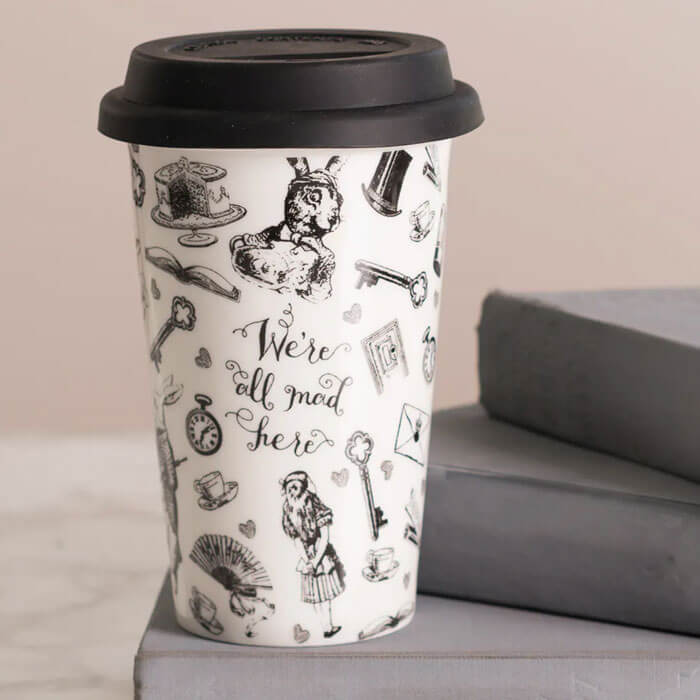 Alice In Wonderland Travel Mug