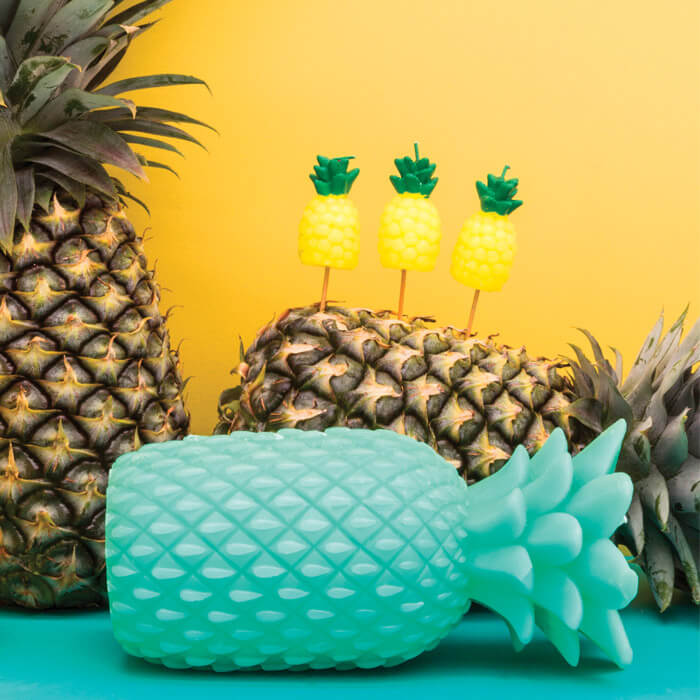 Pineapple Cake Candles