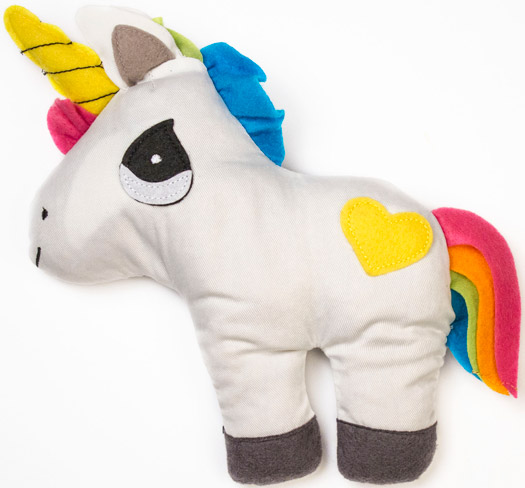 Peluche Licorne Chauffante